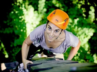  路线与 Oihana 的树林